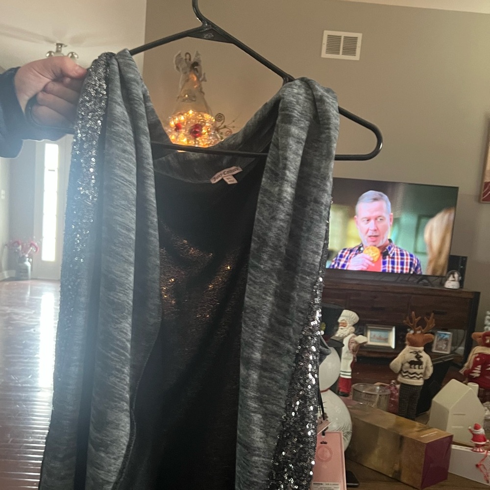 Juicy Couturee sequin vest NWT size xl